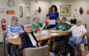 Mayor Sherry Capello and residents image